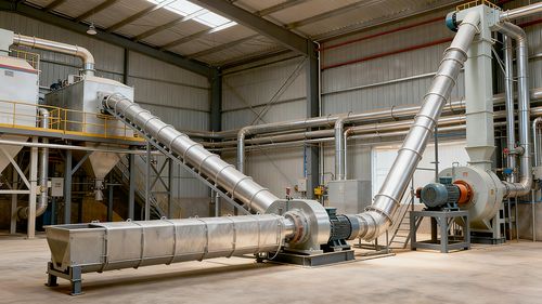 스크류 컨베이어의 린(Lean) 구현: 사료 생산 라인의 효율 혁신 및 품질 향상