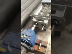 화학 산업용 탄소 강철 열 운송 나사 오거 컨베이어