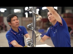 U 모양의 슬러지 파이프 크롤 컨베이어