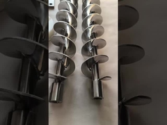 OEM 사용자 지정 스테인리스 스틸 합금 단일 쌍둥이 외출기 나사 배럴 상호 주입 납 공급