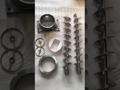 2025 OEM 사용자 지정 작은 미니 긴 스테인리스 가공 피드 스크루 스틸 오거 스크루