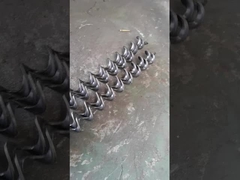 정밀하고 내구성있는 오거 나사 산업 응용 프로그램에서 부드러운 재료 전송