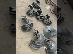 부면 비행 기계 셰프트리스 나사 컨베이어용 나사 블레이드 기계