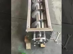 맞춤형 나사 피더 화학 산업 U 모양 나사 오거 컨베이어