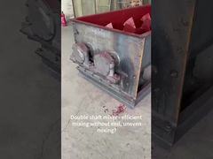 맞춤형 다중 샤프트 스크류 컨베이어 트윈 샤프트 믹서 - 콘크리트용 고강도 듀얼 샤프트 패들 믹서