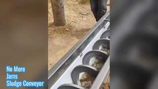 엉킴없는 슬러지 컨베이어 쉬운 유지 관리