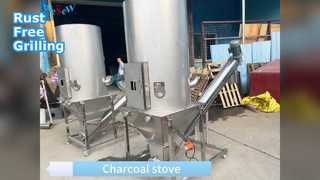 사용자 정의 304 스테인레스 스틸 숯불 그릴 부식 방지, 산화 방지, 고온