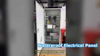 내구성이 뛰어난 스테인레스 스틸 전기 패널