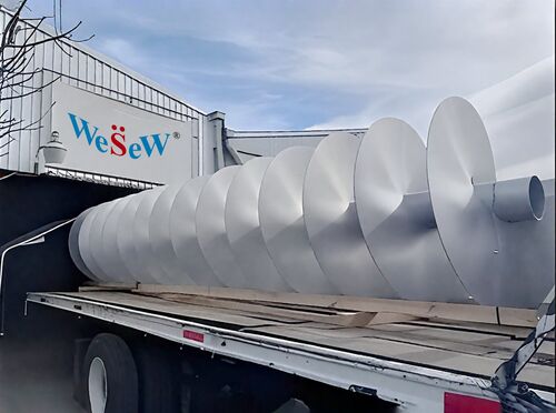 에 대한 최신 회사 뉴스 스크루 컨베이어 대량물질 취급 전문가 우리는 스크루 컨베이어 & auger 비행 제조에 우리의 모든 경험을 제공합니다