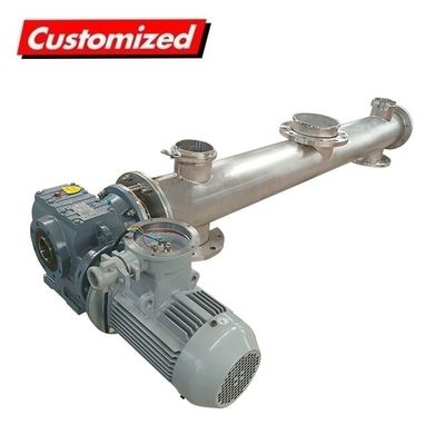 주문 AC0050 OEM 사용자 지정 자동 오거 나사 공급 기계에 대한 스테인리스 스틸 나사 컨베이어 온라인 제조