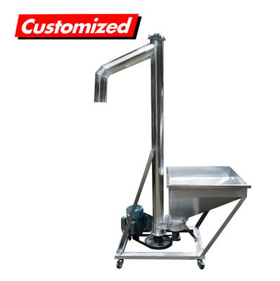 좋은 가격 스테인리스 스틸 열 저항성 가변 스크루 오거 피더 가루 운송 온라인으로