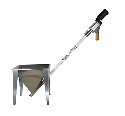 좋은 가격 식품 등급 PE 열에 내성이 유연한 나사 컨베이어 효율적인 재료 취급을 위해 조정 가능한 길이 온라인으로