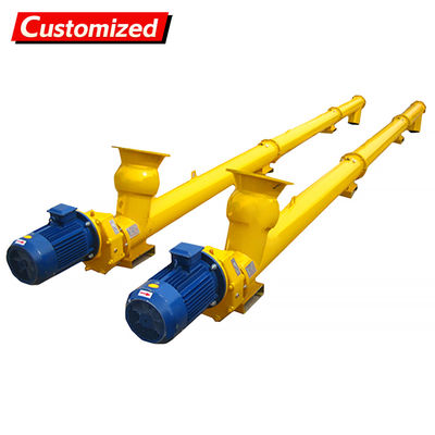 좋은 가격 Customized Cement Screw Feeder with 7.5kw Motor and 6m or 9m Length for Concrete Batching Plants 온라인으로