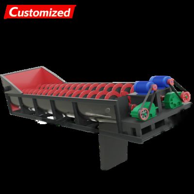 좋은 가격 Sand screw Washer  Spiral Sand Washing Machine high cleaning efficiency Energy Saving Mining Equipment wear-resistant steel Screw Sand Washer Machine for Gravel Pebble Basalt 온라인으로
