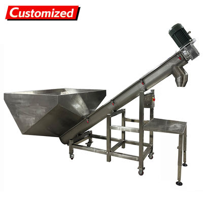 좋은 가격 Material Screw Conveyor Feeder Competitive Price Customization Inclined Screw Auger Conveyor With High Efficiency Manufacturer's Factory 온라인으로