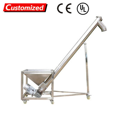 좋은 가격 맞춤형 스테인리스 스틸 스크류 컨베이어 식품 등급 재료 내식성 유연 스크류 컨베이어 씨앗 및 곡물용 식품 및 화학 산업 전문 온라인으로