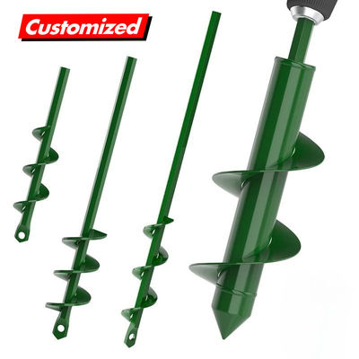 좋은 가격 맞춤형 고정밀 식품 등급 오거 스크류 나선형 드릴 비트, 정원 구멍 파기용 온라인으로