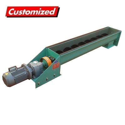 좋은 가격 OEM 산업 탄소 강철 열 저항성 화학 및 광산 운송을위한 맞춤형 나사 오거 컨베이어 온라인으로