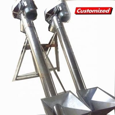 좋은 가격 OEM 컨베이어 시스템에 맞춤형 튜블러 기울기 나사 리프트 컨베이어 온라인으로