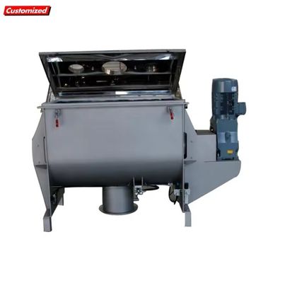 좋은 가격 운전하기 쉬운 분말 혼합용 고용량 맞춤형 리본 믹서 온라인으로