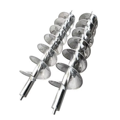 좋은 가격 인더스트리얼 애플리케이션을 위한 맞춤형 스테인리스 스틸 열 저항성 셰프트리스 나사 컨베이어 오거 온라인으로