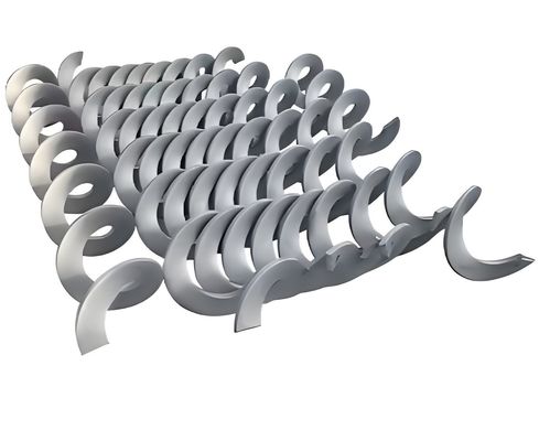 좋은 가격 추운 롤링 스테인리스 스틸 무산 스파이럴 블레이드 컨베이어 코어 베어링 어셈블리 온라인으로