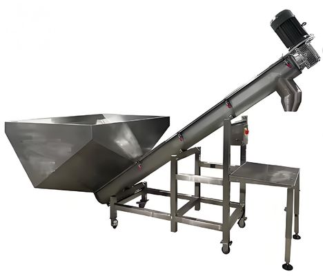 좋은 가격 스테인리스 스틸 고효율성 부식 저항 스루브 오거 피더 스파이럴 아이스 컨베이어 온라인으로