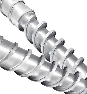 좋은 가격 단일 나사 추출기 ≥ 900HV의 나트라이딩 경직 및 다재다능한 플라스틱 적용을위한 깊은 나사 채널 구조 온라인으로