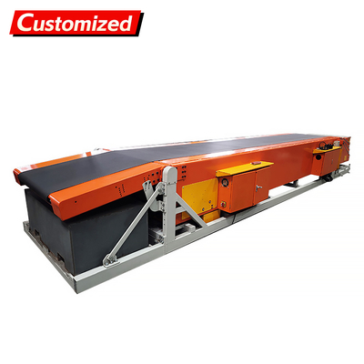 좋은 가격 이동식 텔레스코픽 벨트 컨베이어 600mm-800mm 폭 220V-440V 맞춤형 온라인으로