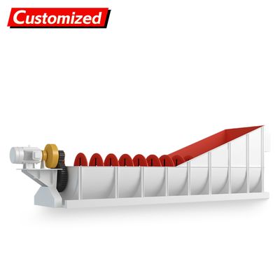 좋은 가격 custom Efficiency Silica Sand Washer Spiral Sand Washing Plant River Sand Screw Wash Machine auger screw Conveyor Customize 온라인으로
