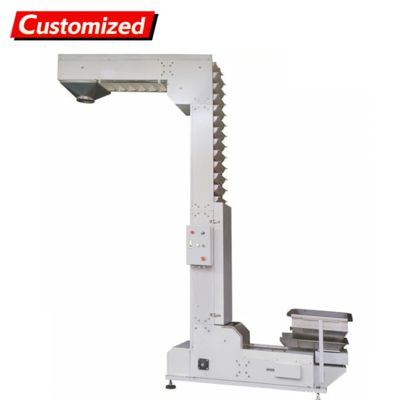 좋은 가격 Customized factory SUS304 Stainless Steel Vertical Z Type Bucket Elevator Lifting Hoisting Conveyor Manufacturer for Building Material Shops, Machinery Repair Shops, Manufacturing Plant 온라인으로