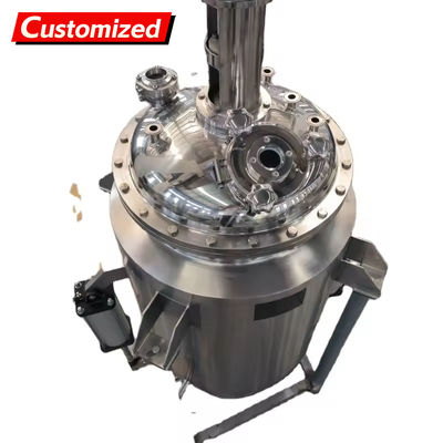 좋은 가격 Custom Stainless Steel Food-Grade Reaction Vessel 220V Chemical Reaction Vessel Pump Core Container 50L-5000L Suitable for Motor-Driven Chemical Reactor Equipment 온라인으로