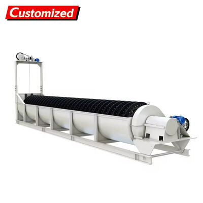 좋은 가격 맞춤형 산업 광물 강 실리카 모래 강 모래 나선 세탁기 LX765 건설, 고속도로, 수력 발전소, 모래 및 자갈 공장용 저 투자 세탁기 온라인으로