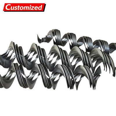 좋은 가격 맞춤형 나선형 블레이드 탄소강/스테인리스강 구조 내마모성 및 내식성 산업 컨베잉에 필수적 식품/화학 산업에 적합 효율적인 컨베잉 안전 온라인으로
