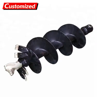 좋은 가격 추운 토양에서 트랙터에 장착 된 굴착을위한 유연한 설계의 강직성 높은 철도 강도 토양 굴착기 온라인으로